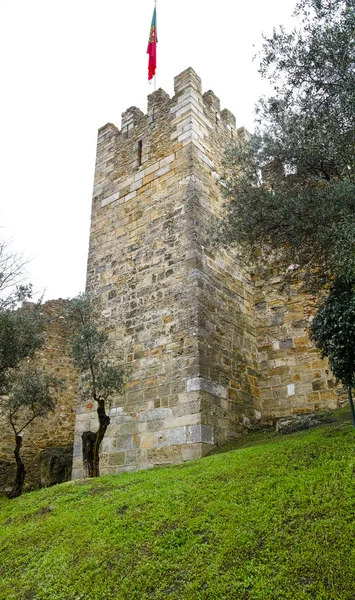 San jorge château à lisbon — Photo