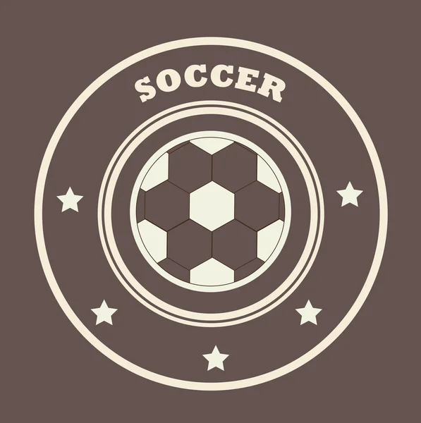 Soccer league design — Stock vektor