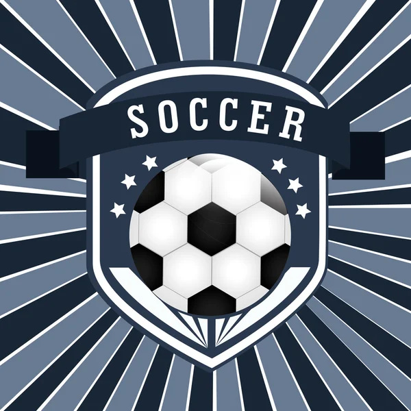 Soccer league design — Stock vektor