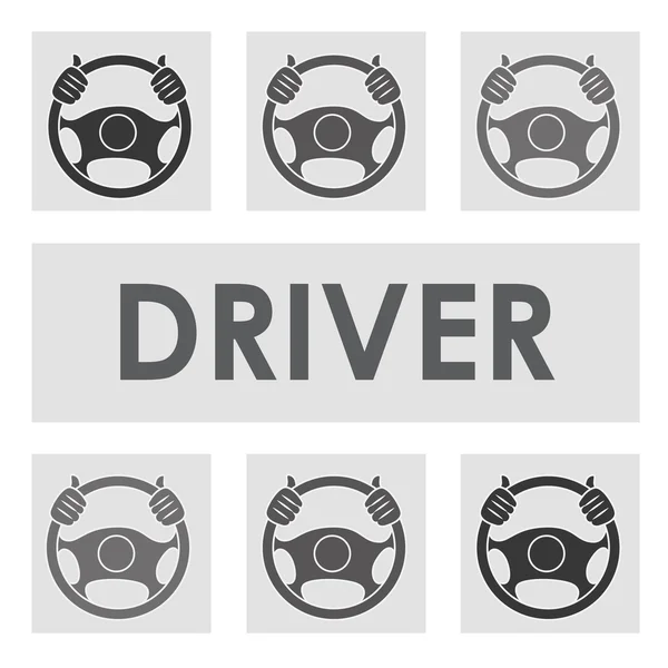 Driver bildesign — Stock vektor