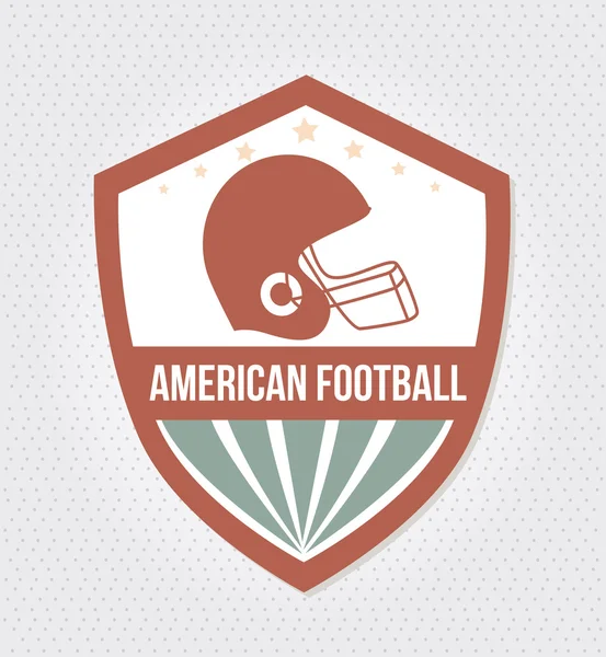 Football americano design — Vettoriale Stock