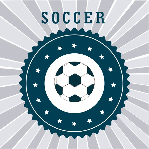 Soccer league design — Stock vektor