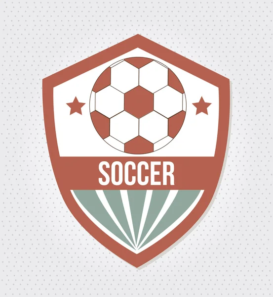 Soccer league design — Stock vektor