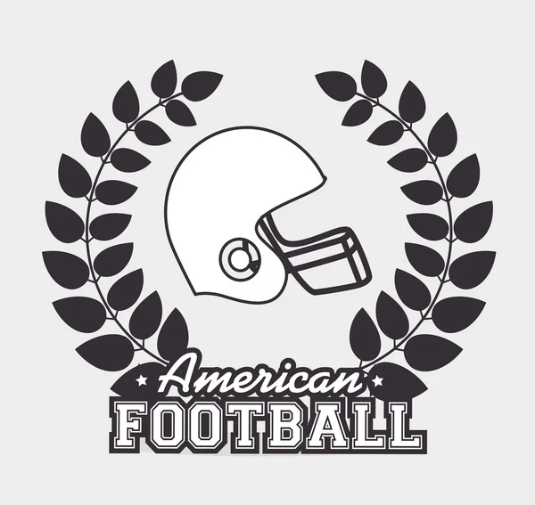 American football design — Stock Vector