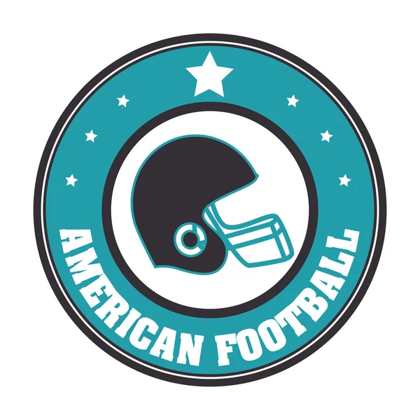 American football design — Stock Vector