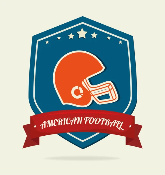 Football americano design — Vettoriale Stock