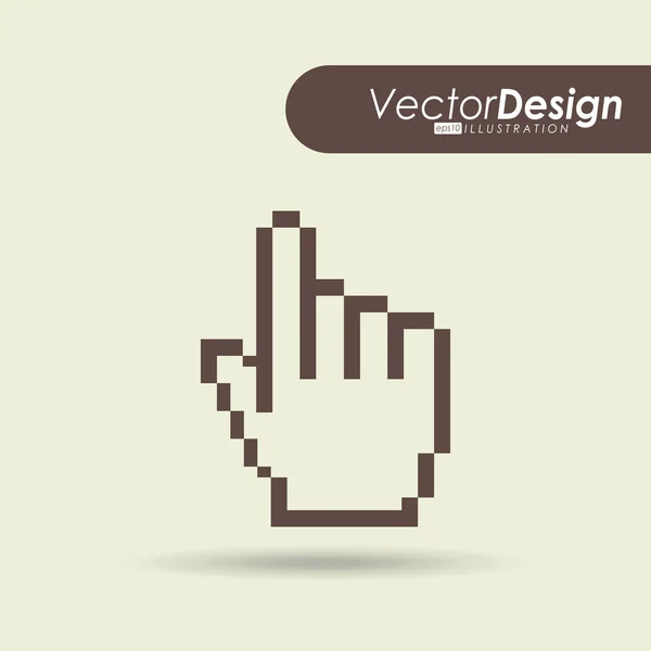 Aplicações ícone design — Vetor de Stock