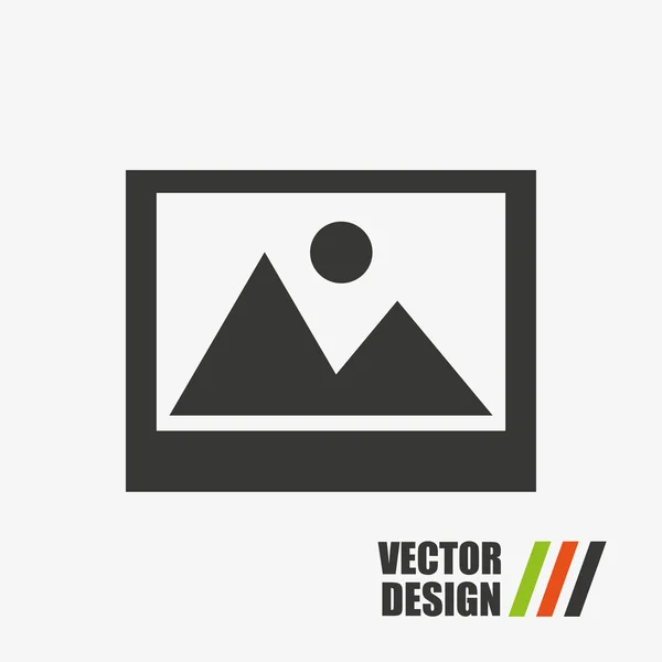 Aplicações ícone design — Vetor de Stock