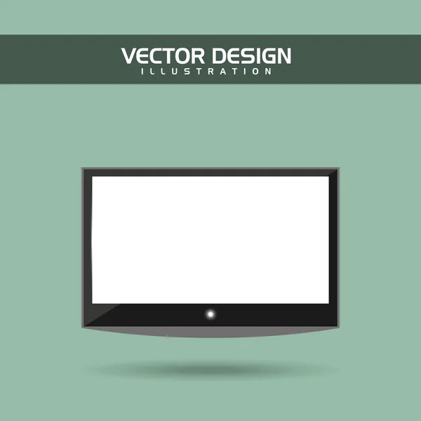 Diseño de tecnología portátil — Vector de stock