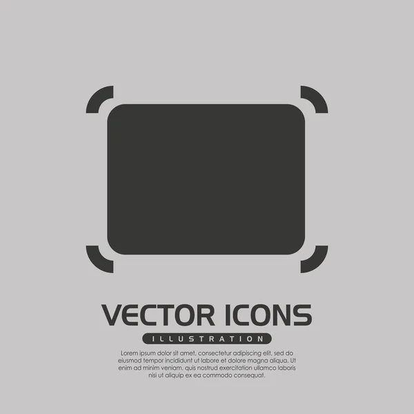 Applicazioni icona design — Vettoriale Stock