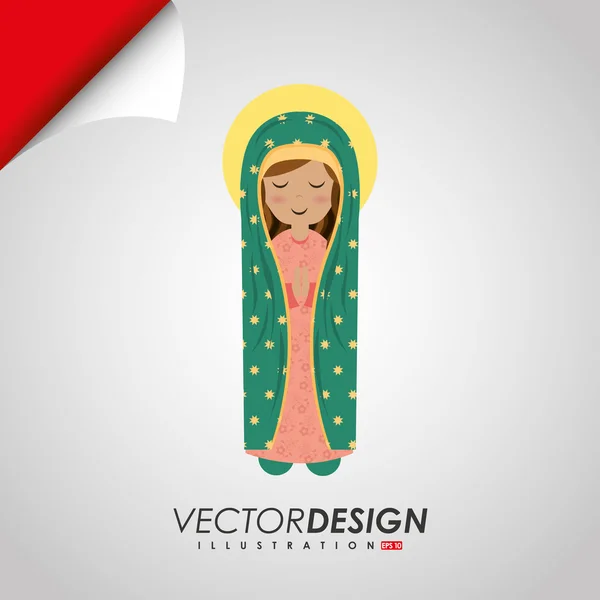 Katolska icon design — Stock vektor
