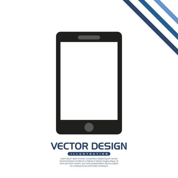 Conception de technologie portable — Image vectorielle