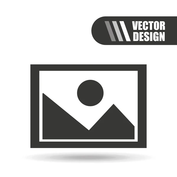 Aplicações ícone design — Vetor de Stock