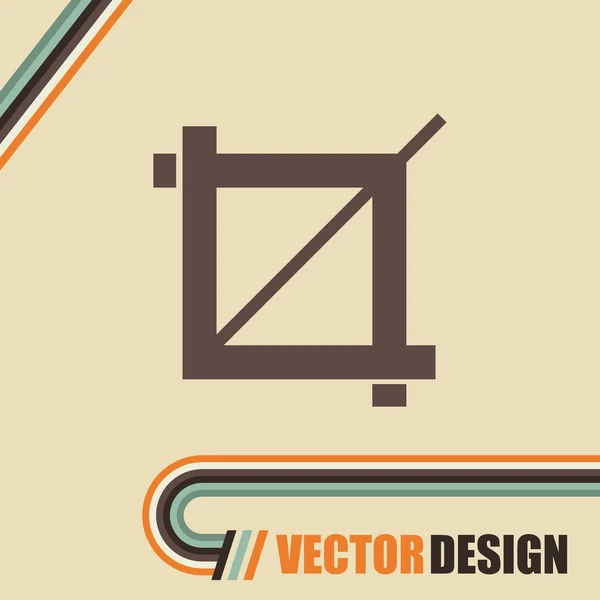 Icon-Design für Anwendungen — Stockvektor