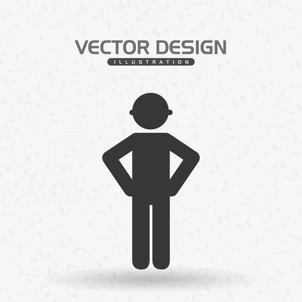 Podle konstrukčního návrhu — Stockový vektor
