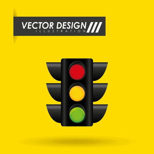 Trafiksignal design — Stock vektor