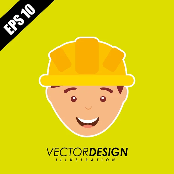 En construcción diseño — Archivo Imágenes Vectoriales