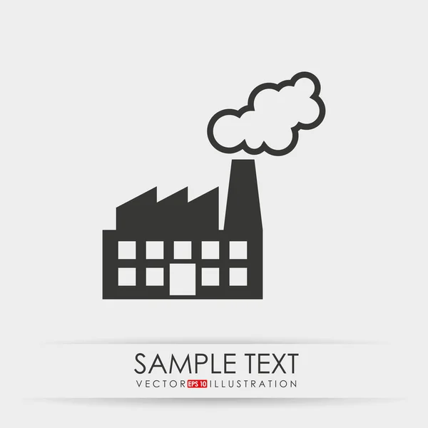 Buildings icon design — Stock Vector