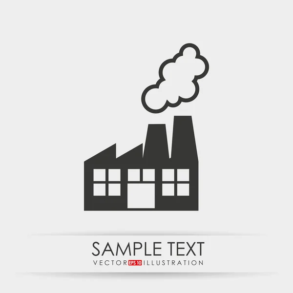 Buildings icon design — Stock Vector