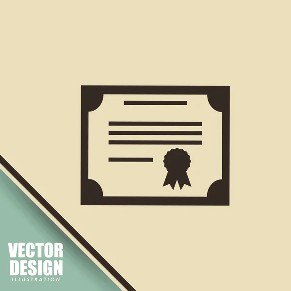 Design ícone educação — Vetor de Stock