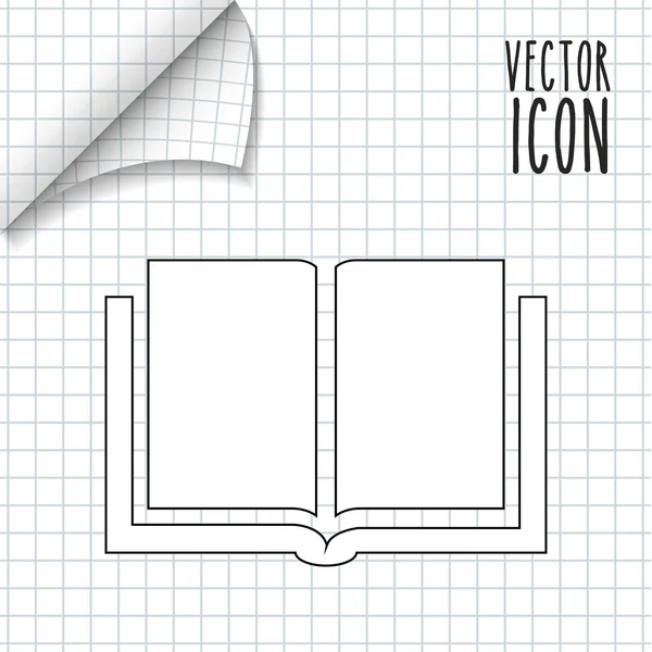 Diseño de iconos educativos — Archivo Imágenes Vectoriales