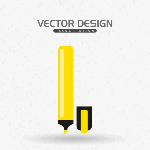 Diseño de iconos educativos — Vector de stock