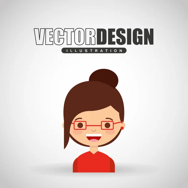 Design de crianças bonito — Vetor de Stock