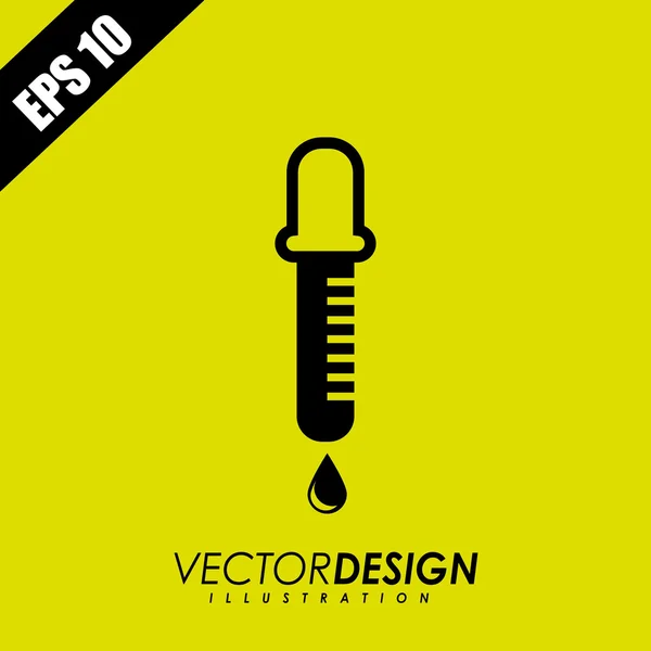 Design de ícone de ciência — Vetor de Stock