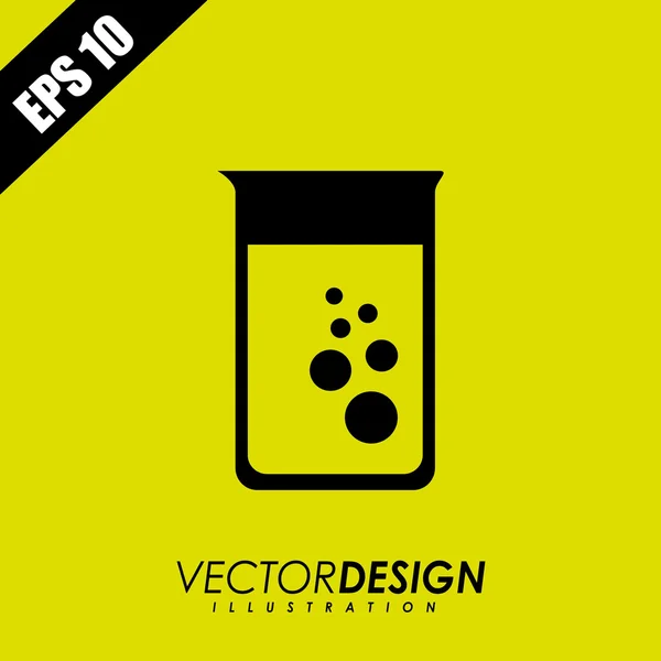 Design de ícone de ciência — Vetor de Stock