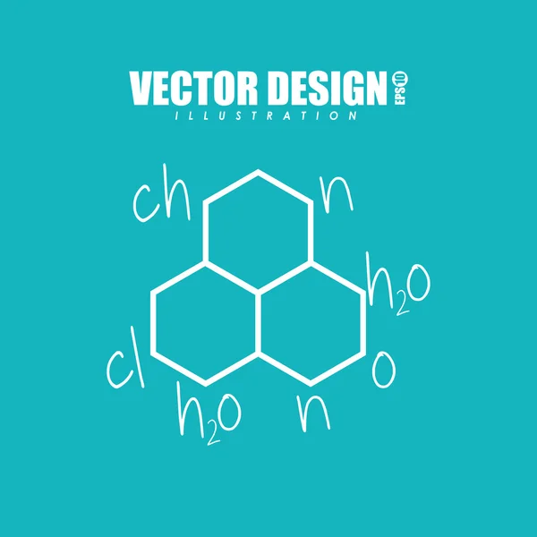 Vetenskaplig ikon design — Stock vektor