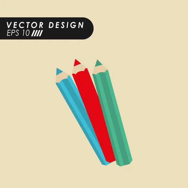 Design ícone educação — Vetor de Stock