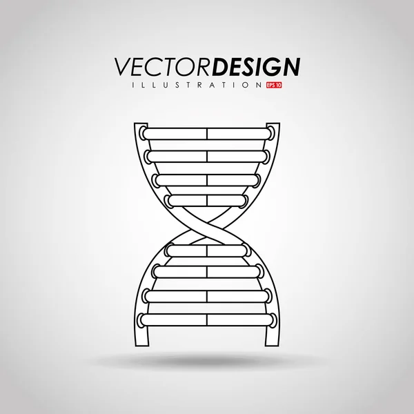 Vetenskaplig ikon design — Stock vektor