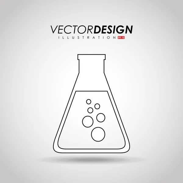 Diseño de iconos científicos — Vector de stock