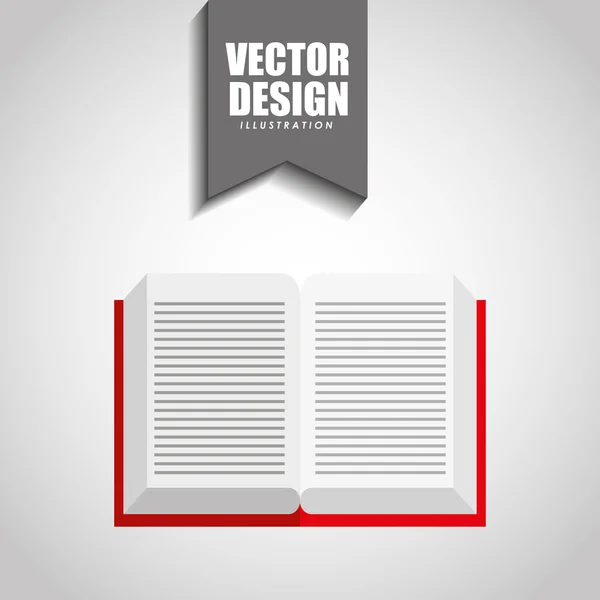 Educazione icona di design — Vettoriale Stock