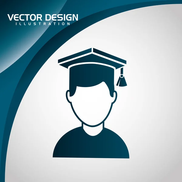 Design ícone educação — Vetor de Stock