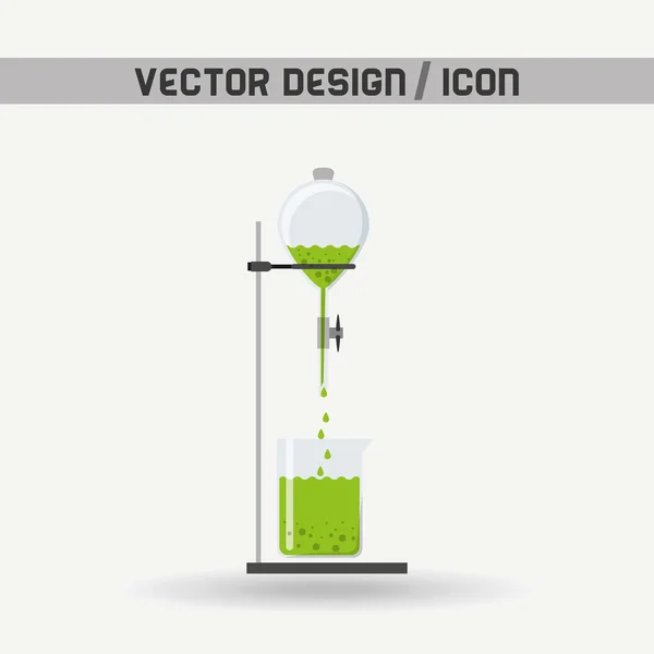 Design icona della scienza — Vettoriale Stock