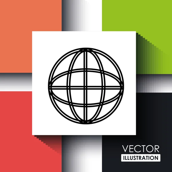 Commerce ikon design — Stock vektor