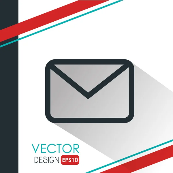 Design de ícone de mídia social — Vetor de Stock