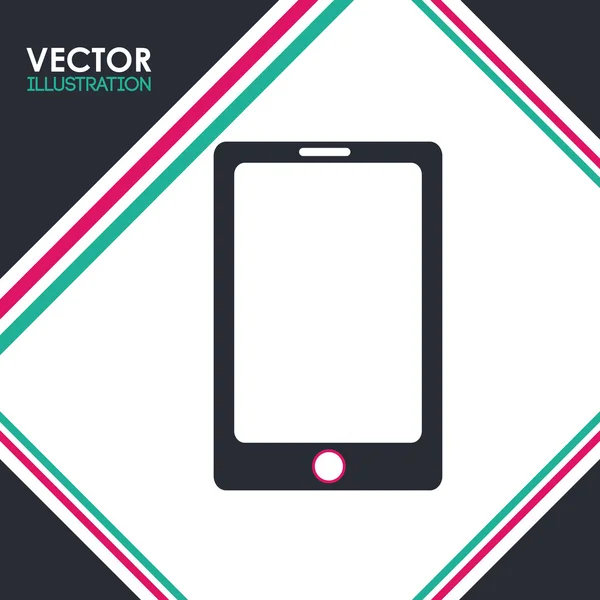 Diseño de tecnología portátil — Vector de stock