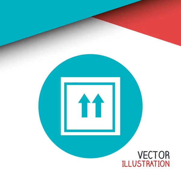 Leveransservice design — Stock vektor