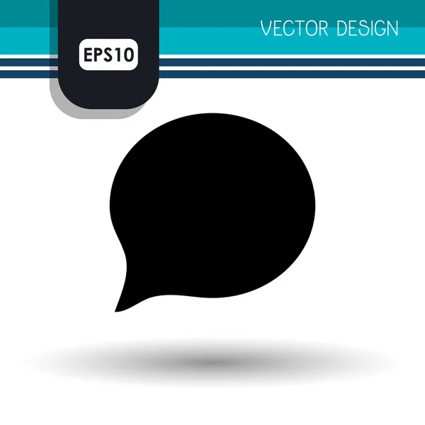Design de ícone de mídia social — Vetor de Stock