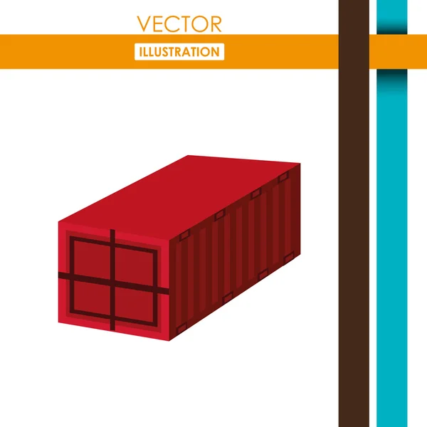 Diseño del servicio de entrega — Archivo Imágenes Vectoriales