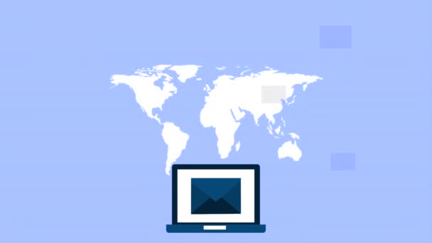 E-mail icon design — Videoclip de stoc