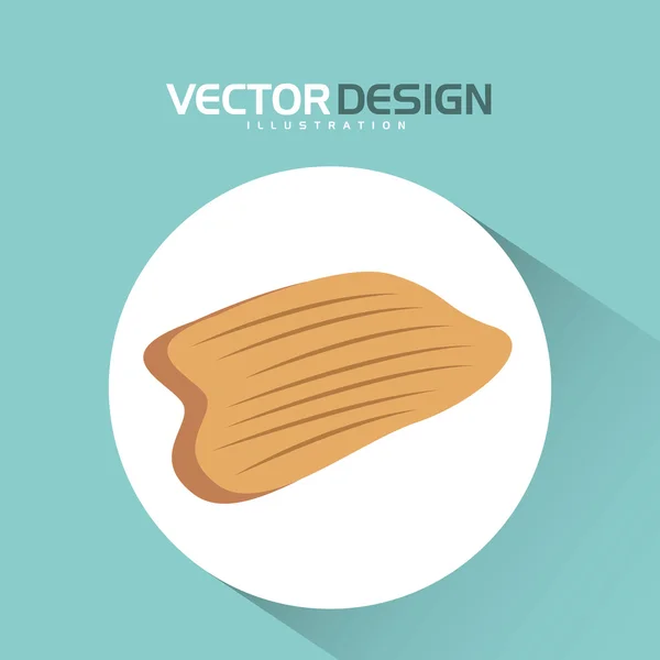 Delicioso diseño de alimentos — Vector de stock
