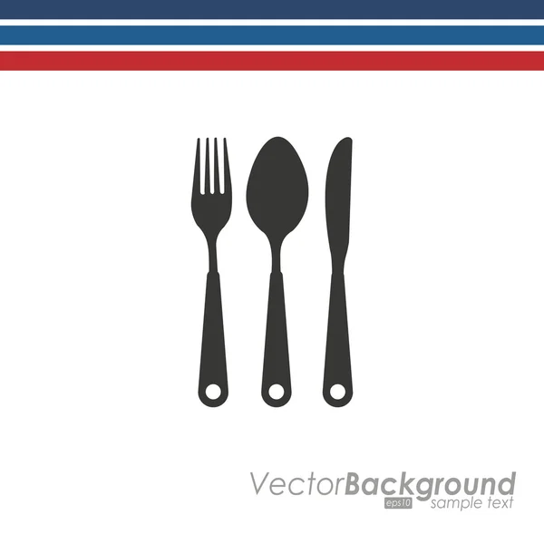 Utensílios de cozinha design —  Vetores de Stock