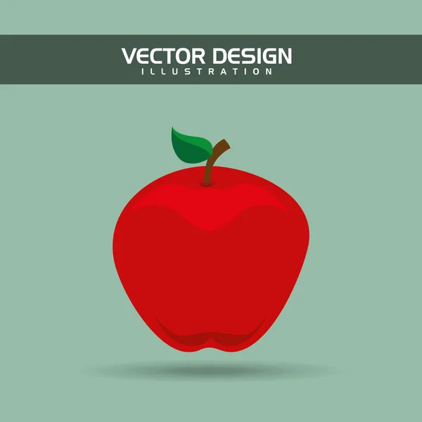 Výborné ovoce design — Stockový vektor