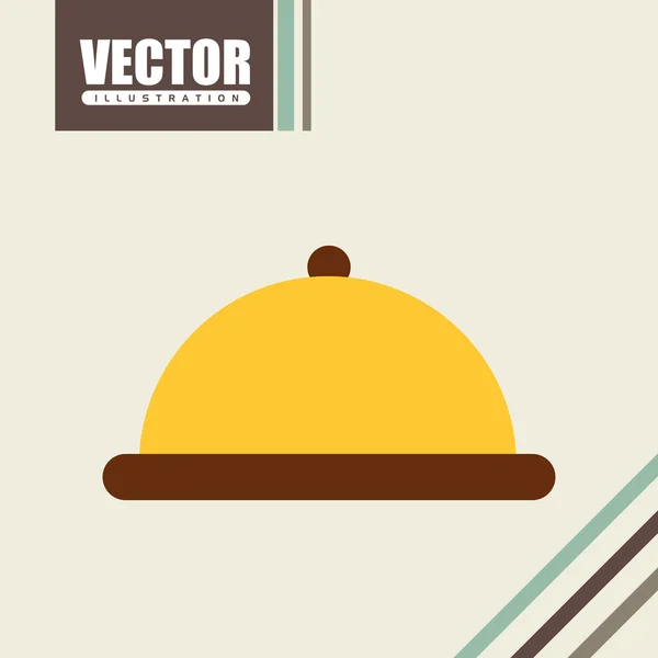 Cocina utensilios de diseño — Vector de stock