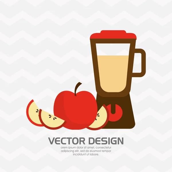 Cocina utensilios de diseño — Vector de stock