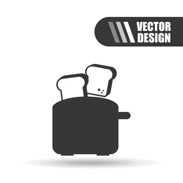 Cocina utensilios de diseño — Vector de stock