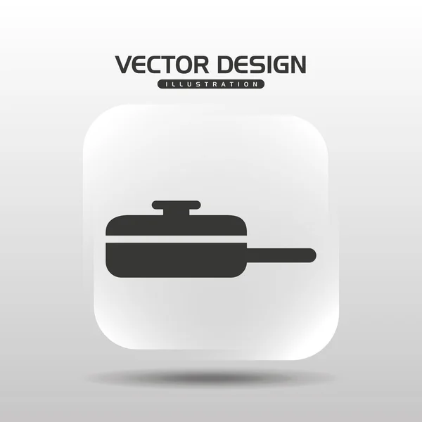 Design ustensile de bucătărie — Vector de stoc